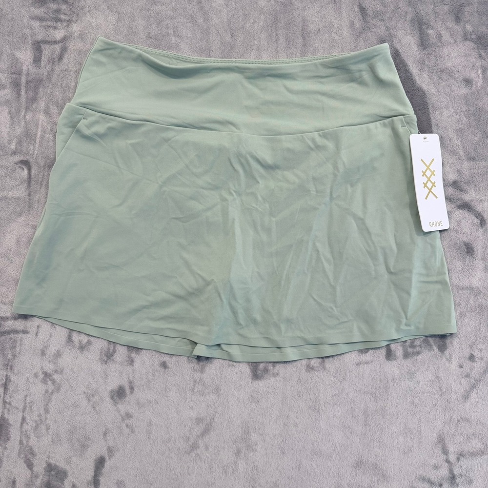 Rhone Womens Course to Court Skort Golf Tennis Athletic Green Stretch Size XL